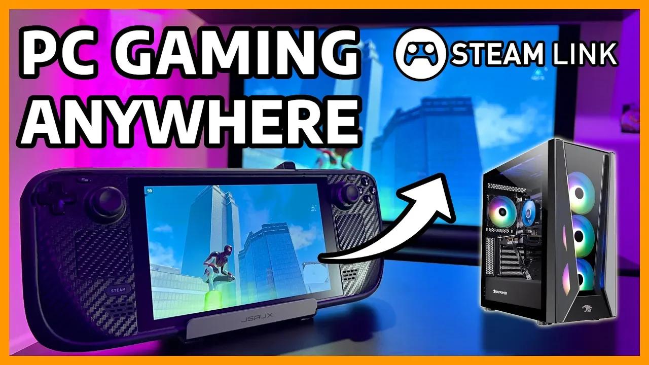 Steam Link To Any Tv With Steam Deck Stream Your Pc To Any Screen