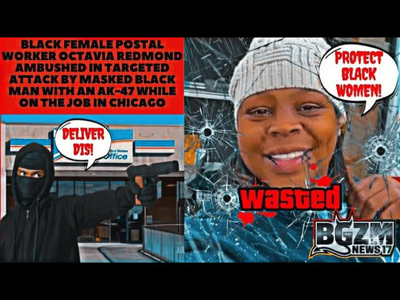 Black Female Postal Worker Octavia Redmond Ambushed In Targeted Attack