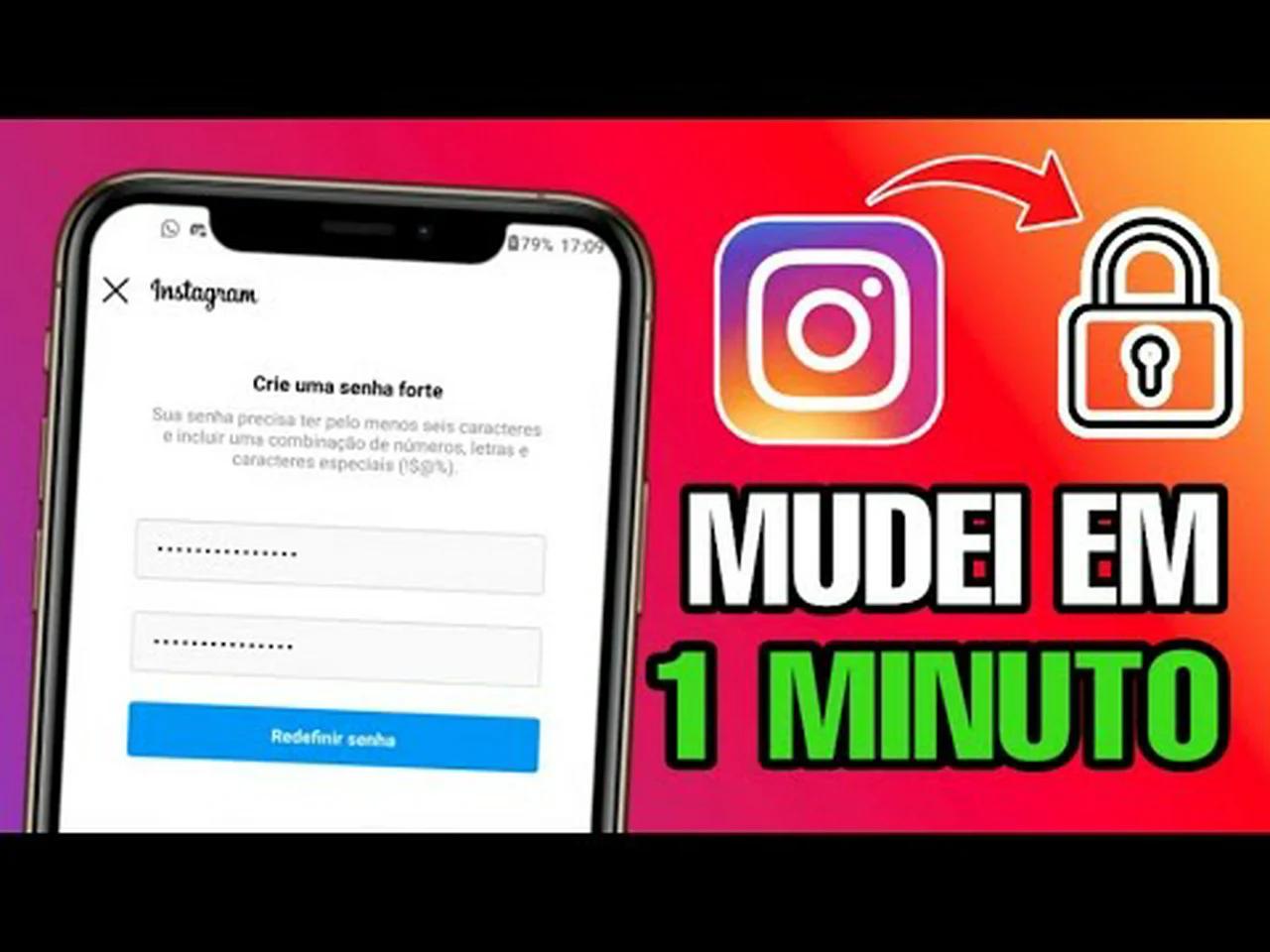 Como mudar a senha do instagram atualizado 2022 
