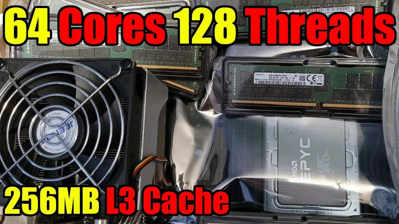 Building the most powerful cpu mining rig in the world epyc style