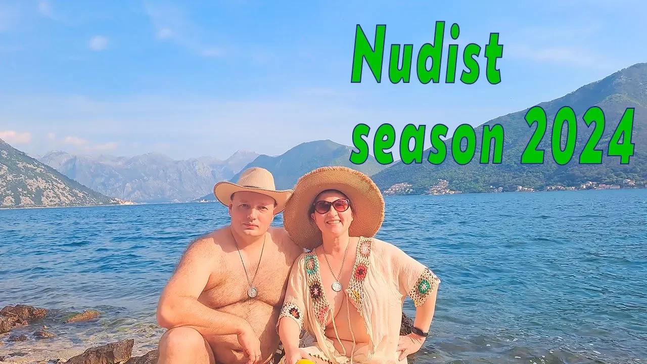 Nudist season 2024. Vacation 2024 in Montenegro. Mila naturist family ...