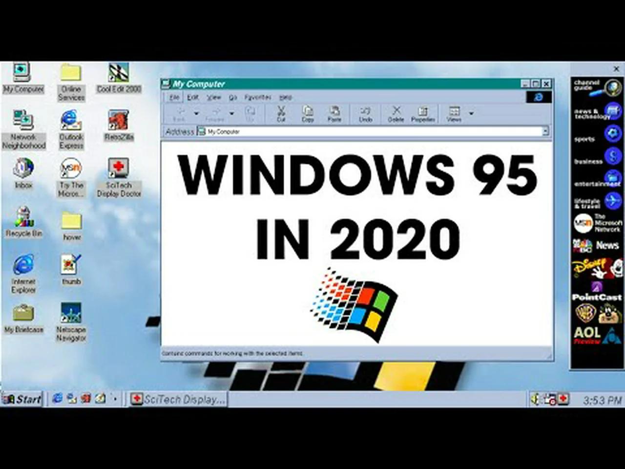 Windows 95 in 2020 - 25 Years Later