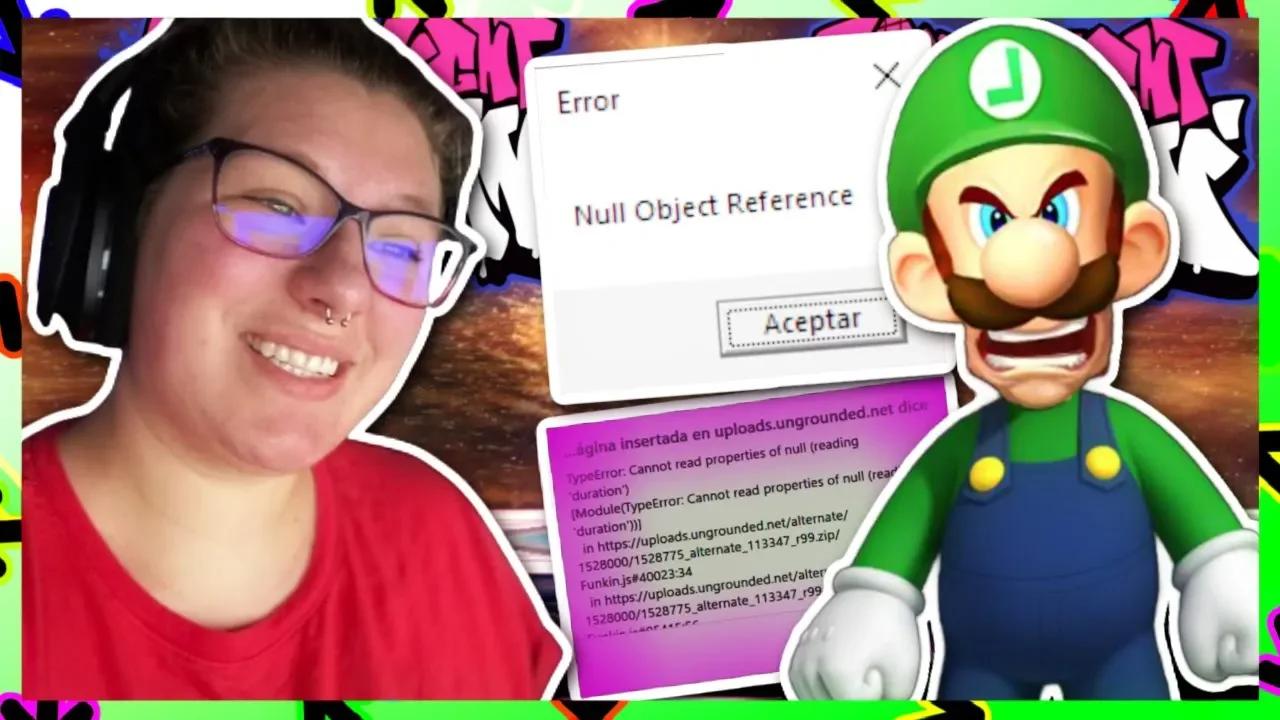 2 FNF MODS! | VS ANGRY LUIGI & VS NULL OBJECT REFERENCE!