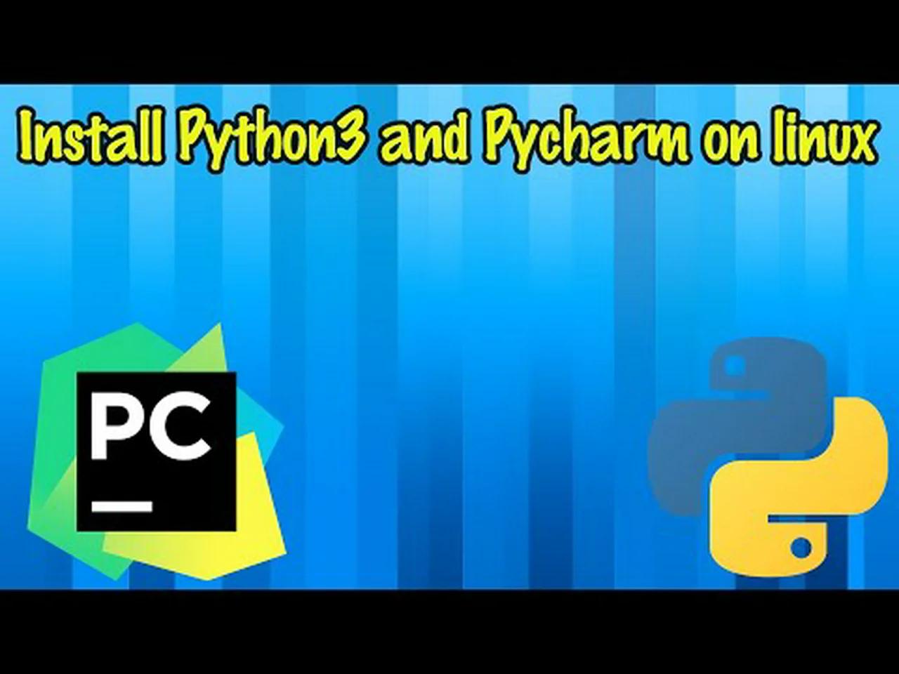 linux-wednesday-s-83-install-python3-pycharm