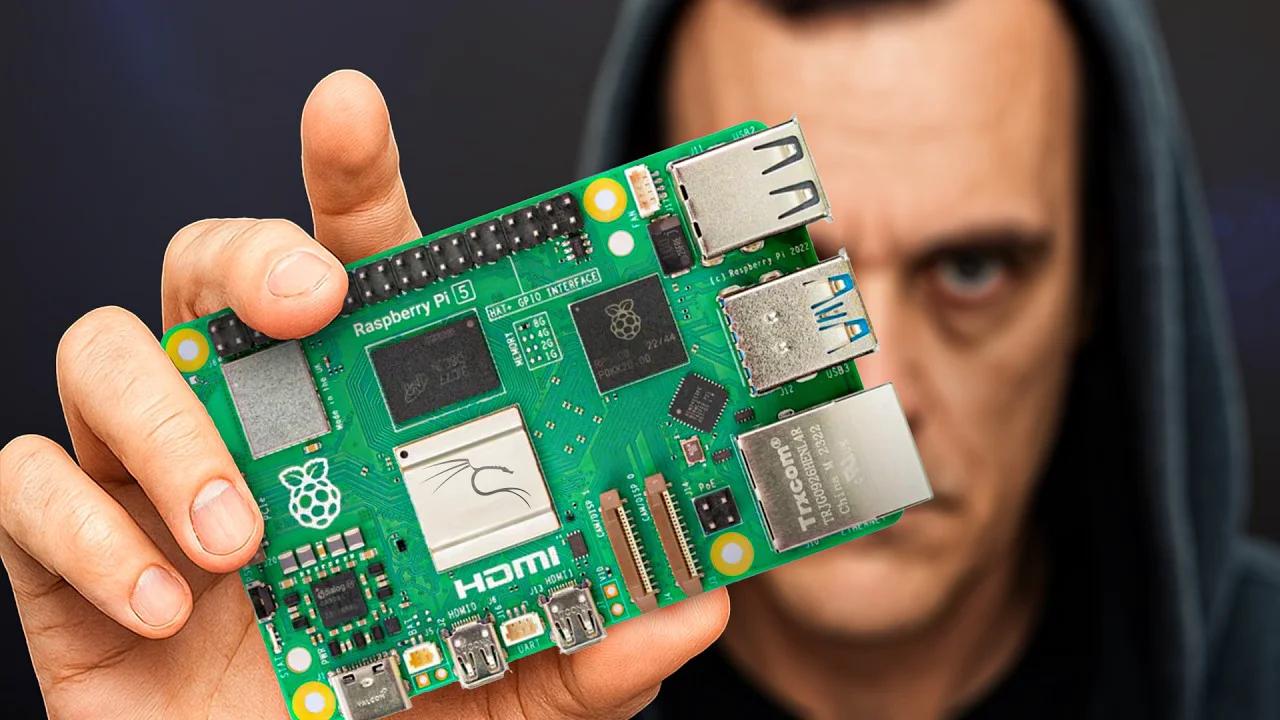 Kali on Raspberry Pi 5 can now HACK WiFi (No adapter needed)