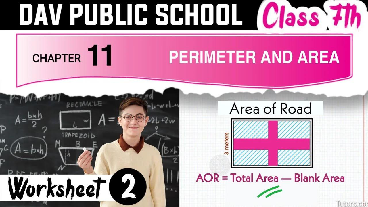 dav public school class 7 chapter 11 maths worksheet 5