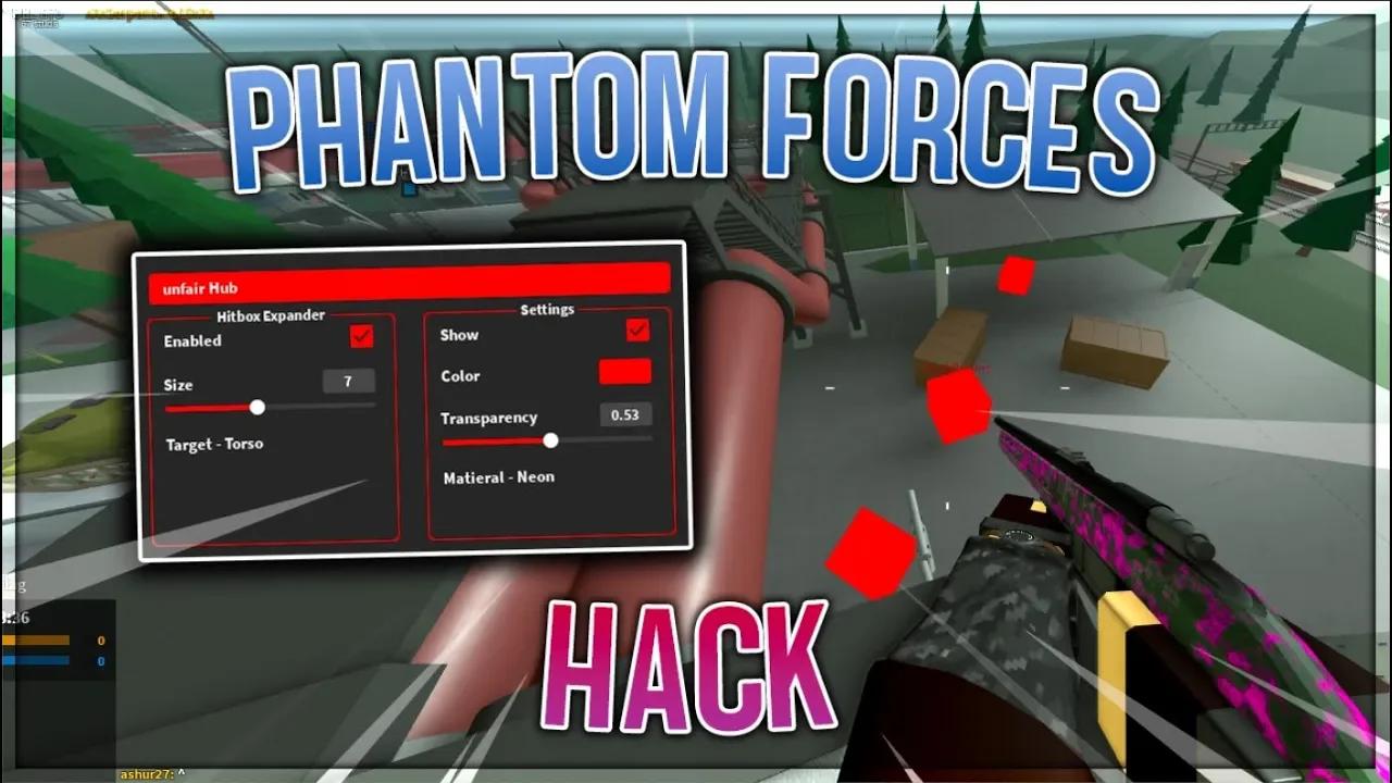 Phantom forces script hack hitbox expander gui exploit pastebin 