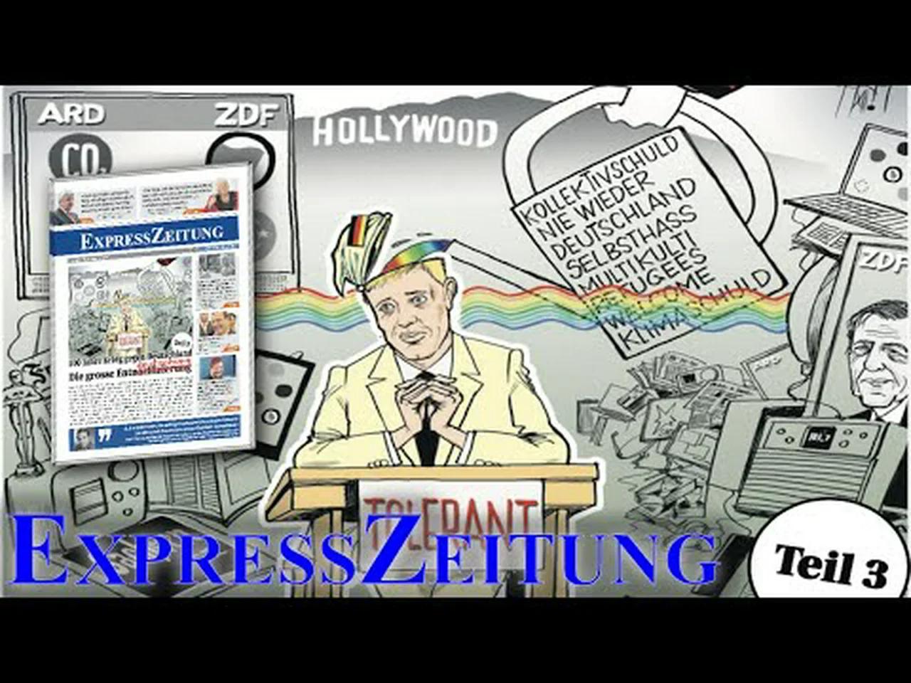 „Die Umerziehung der Deutschen“ – Tilman Knechtel über ExpressZeitung 30/2019