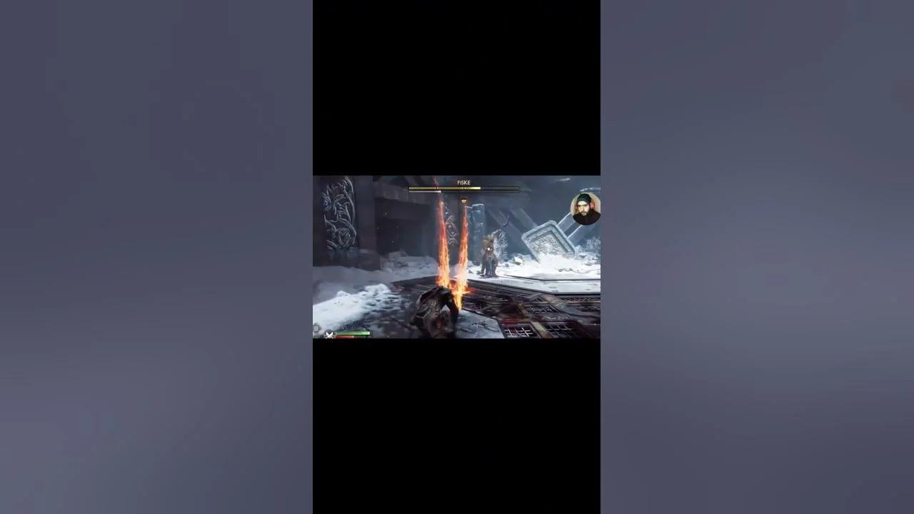 FISKE BOSS FIGHT IN 1 MINT God of War Ragnarok Valhalla #kingsgame # ...