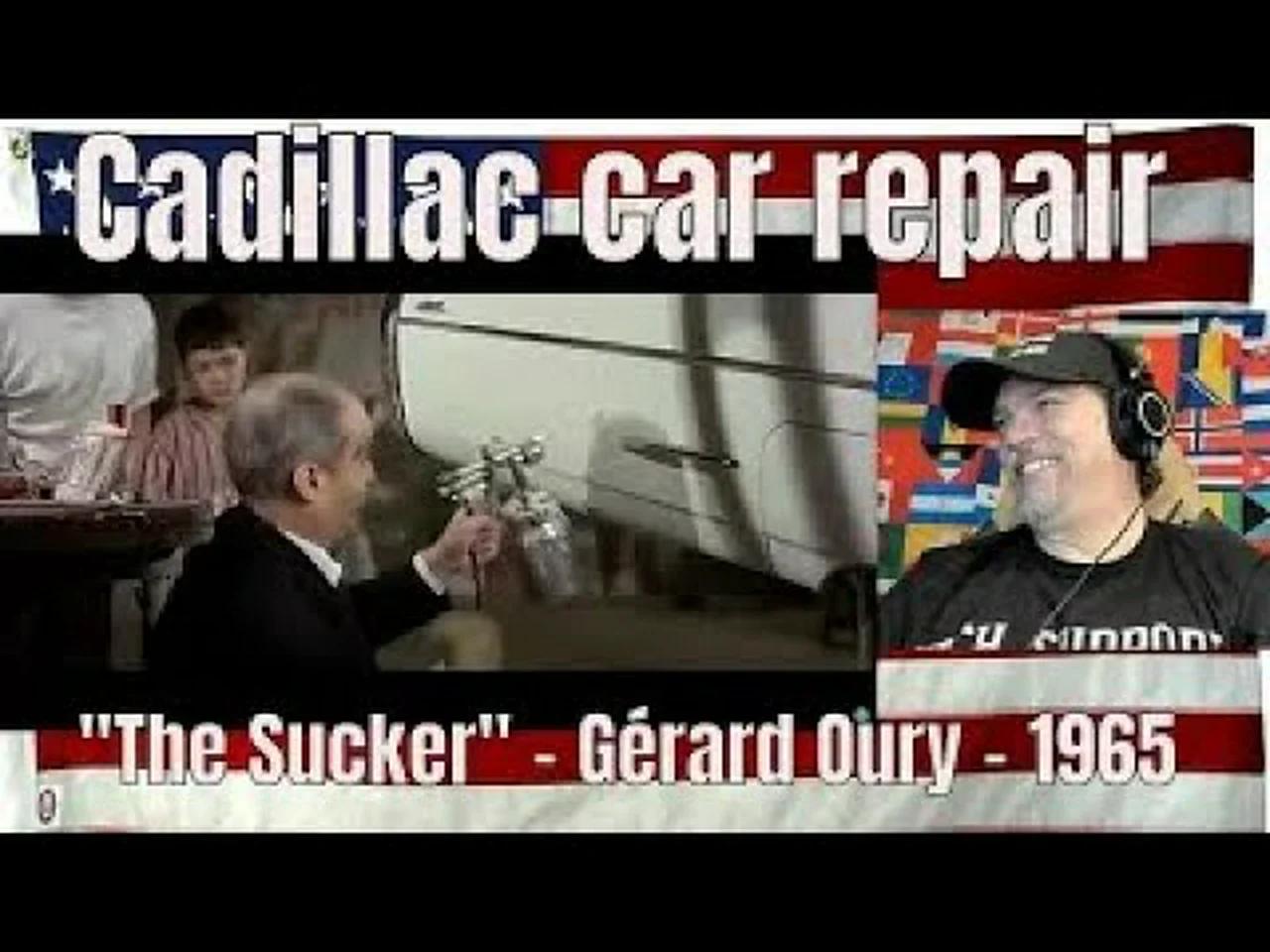 Cadillac car repair | The Sucker - Gérard Oury - 1965 - REACTION
