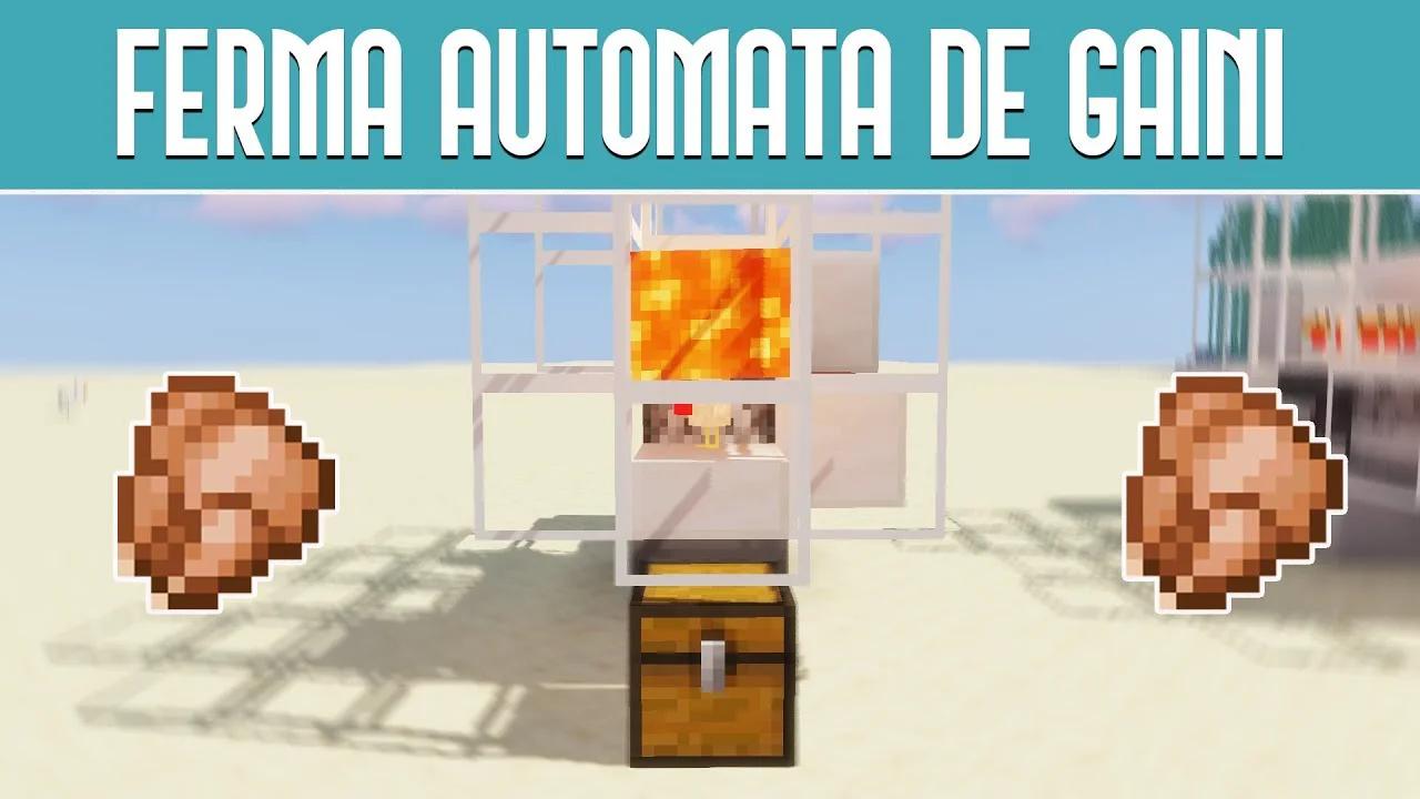 Tutorial Ferma De Gaini | Minecraft Romania