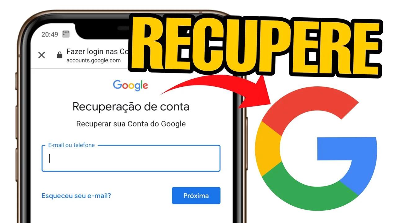 Como Recuperar A Sua Conta Do Google Sem Email Sem Senha E N Mero