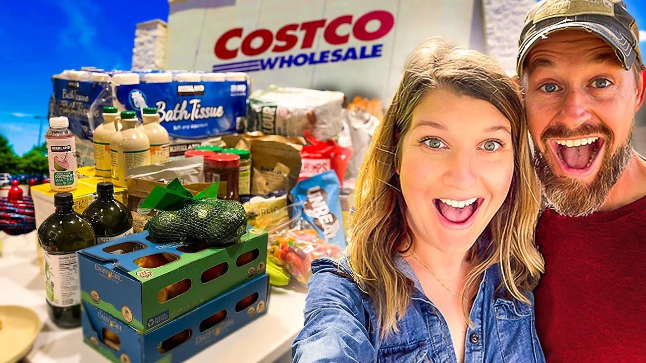 1100 Costco Haul Big Family Of 7 Restocking The Pantry