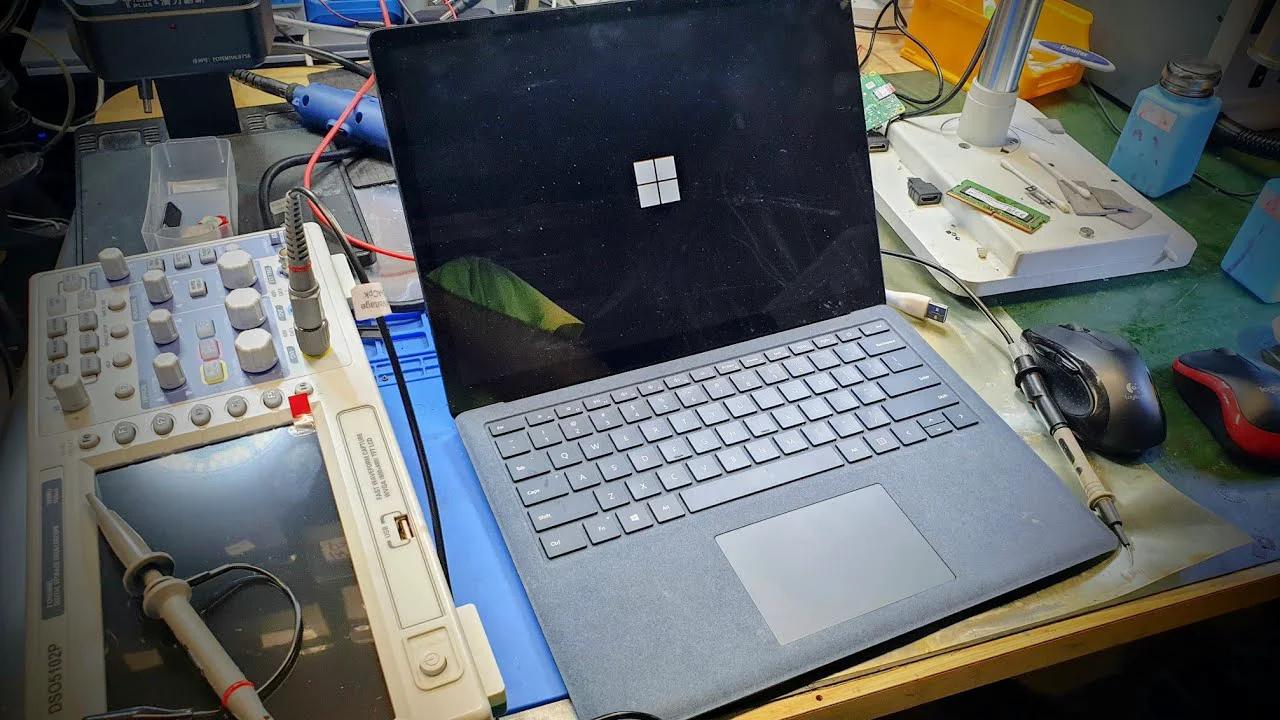 microsoft surface laptop 1769 boot menu