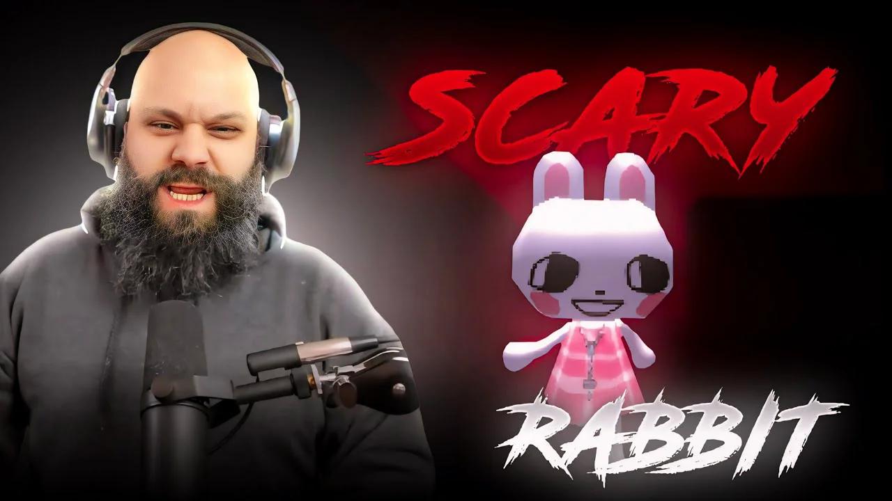 Adorable Rabbit Trapped Inside a Haunted Rental House!