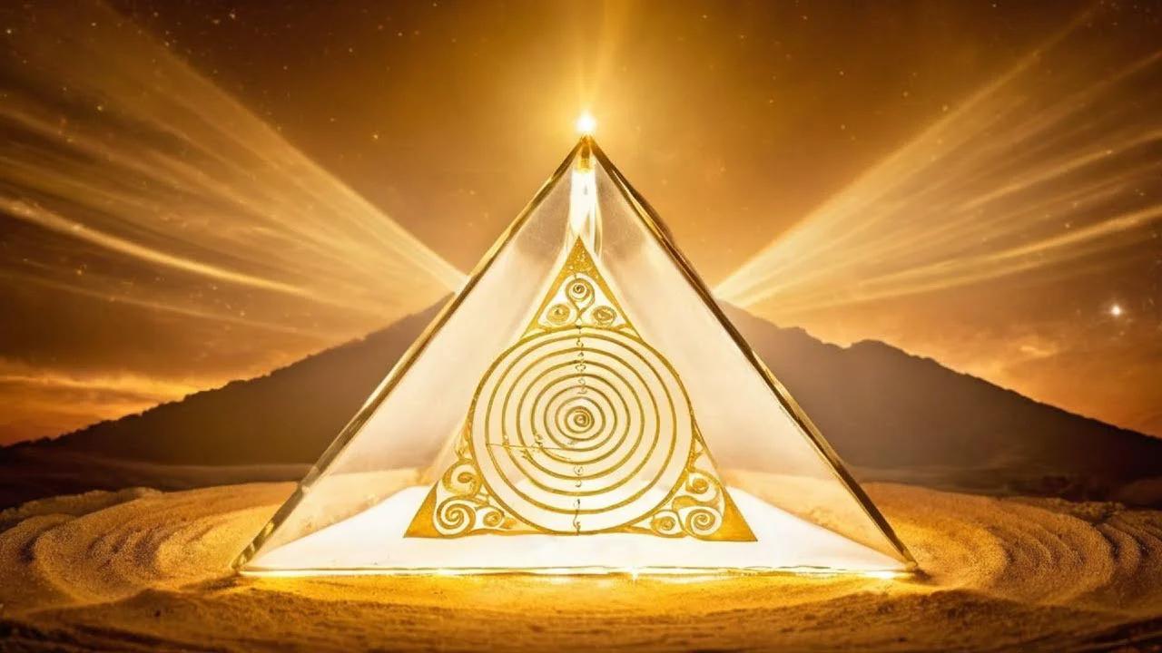 Healing with White Light Pyramids and Golden Spiral Soul Reconnection