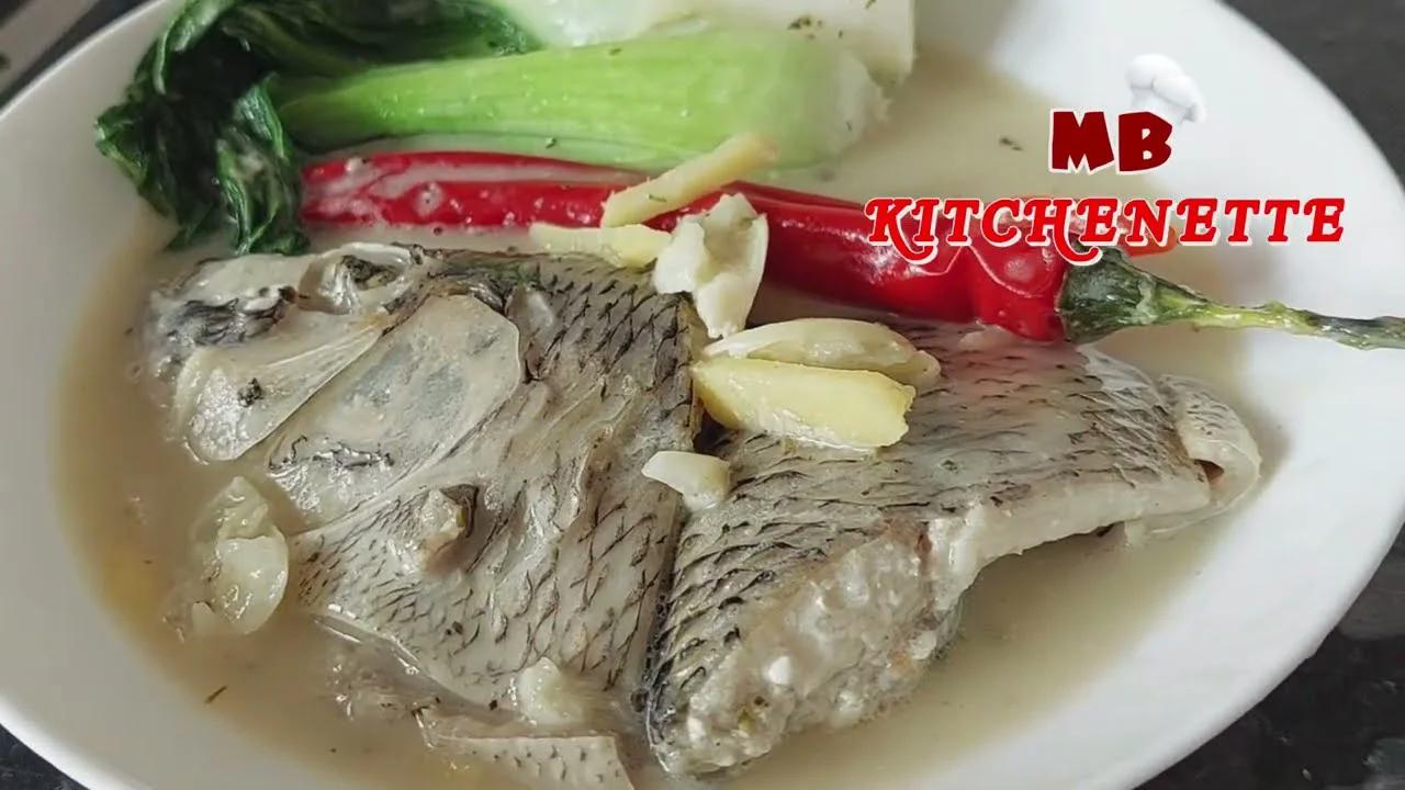 World Best Fish Recipe! No Frying No Baked Poached with Coconut Milk ...