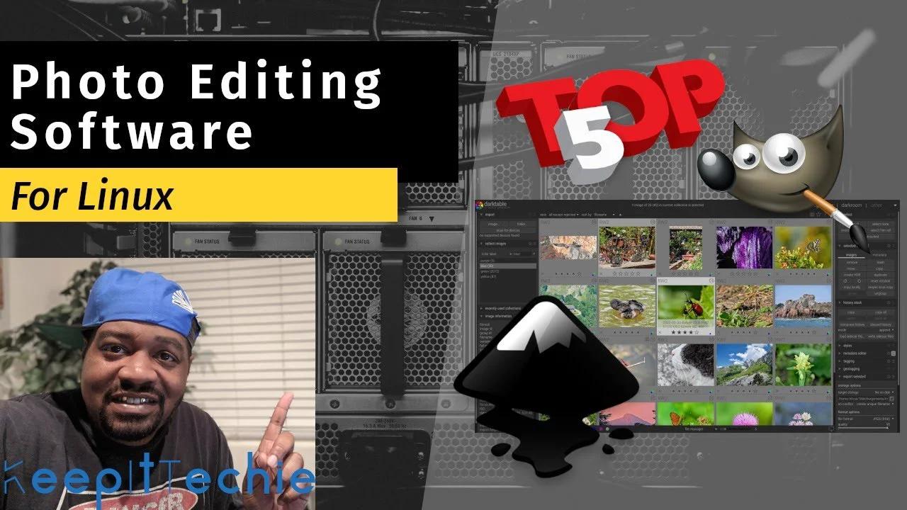 Top 5 | Photo Editing Software for Linux