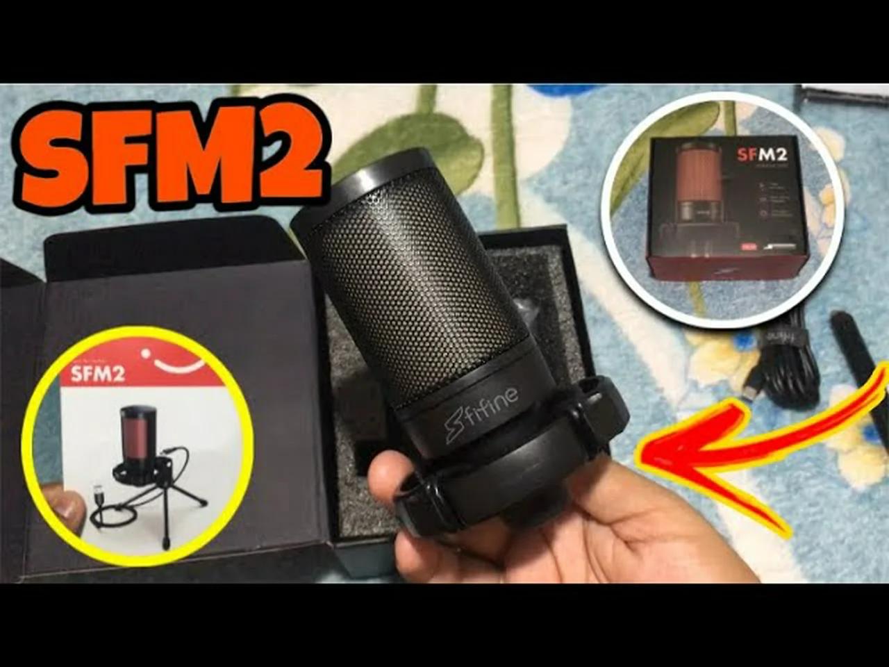 MICROFONE FIFINE SUPERFRAME EDITION SFM2 UNBOXING