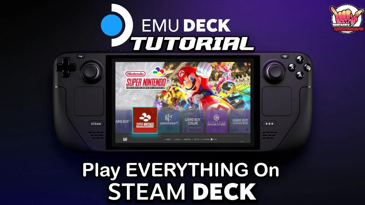 Setting up emudeck for emulation on steam deck