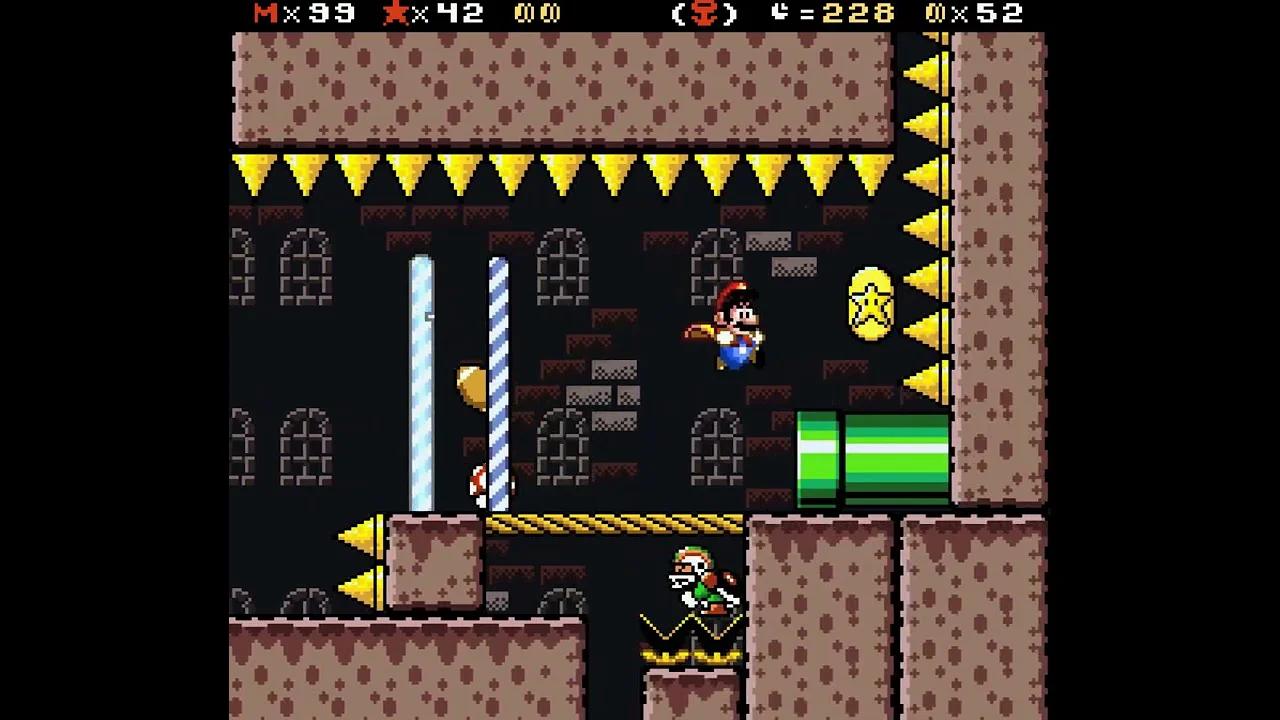 Super Mario World: The Princess Rescue - Roy's Castle