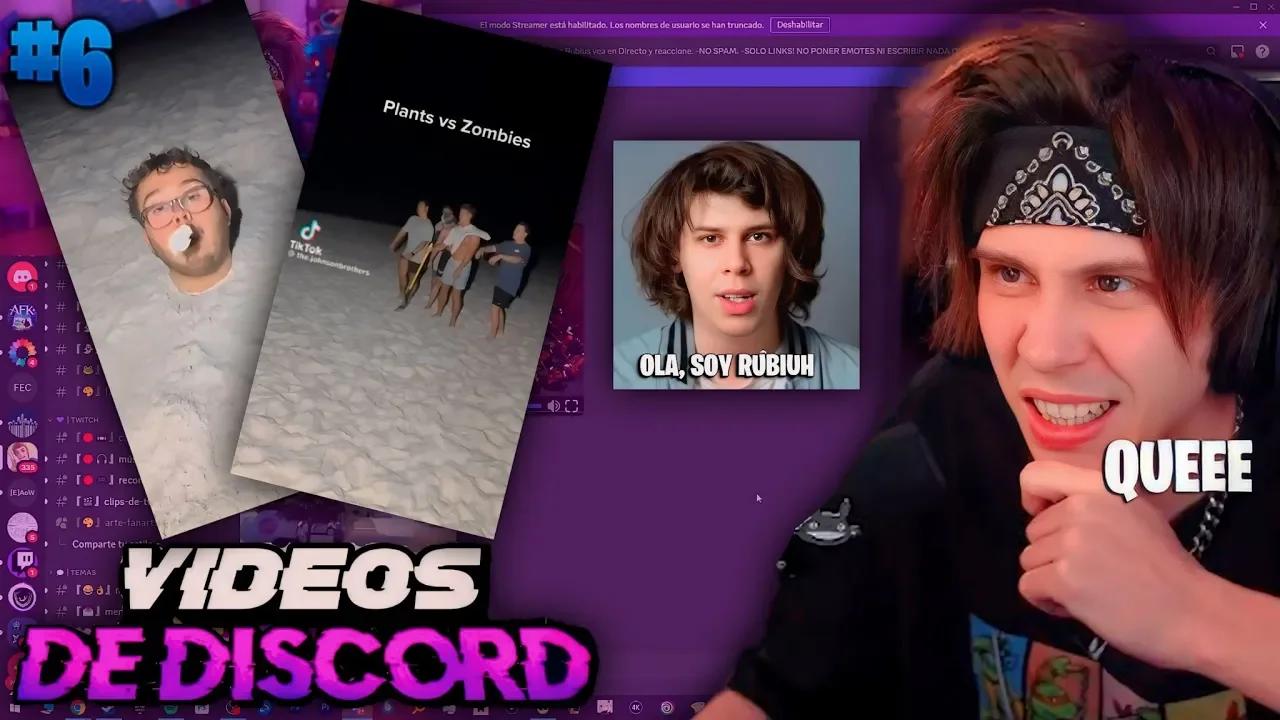 Rubius REACCIONA a VIDEOS de DISCORD