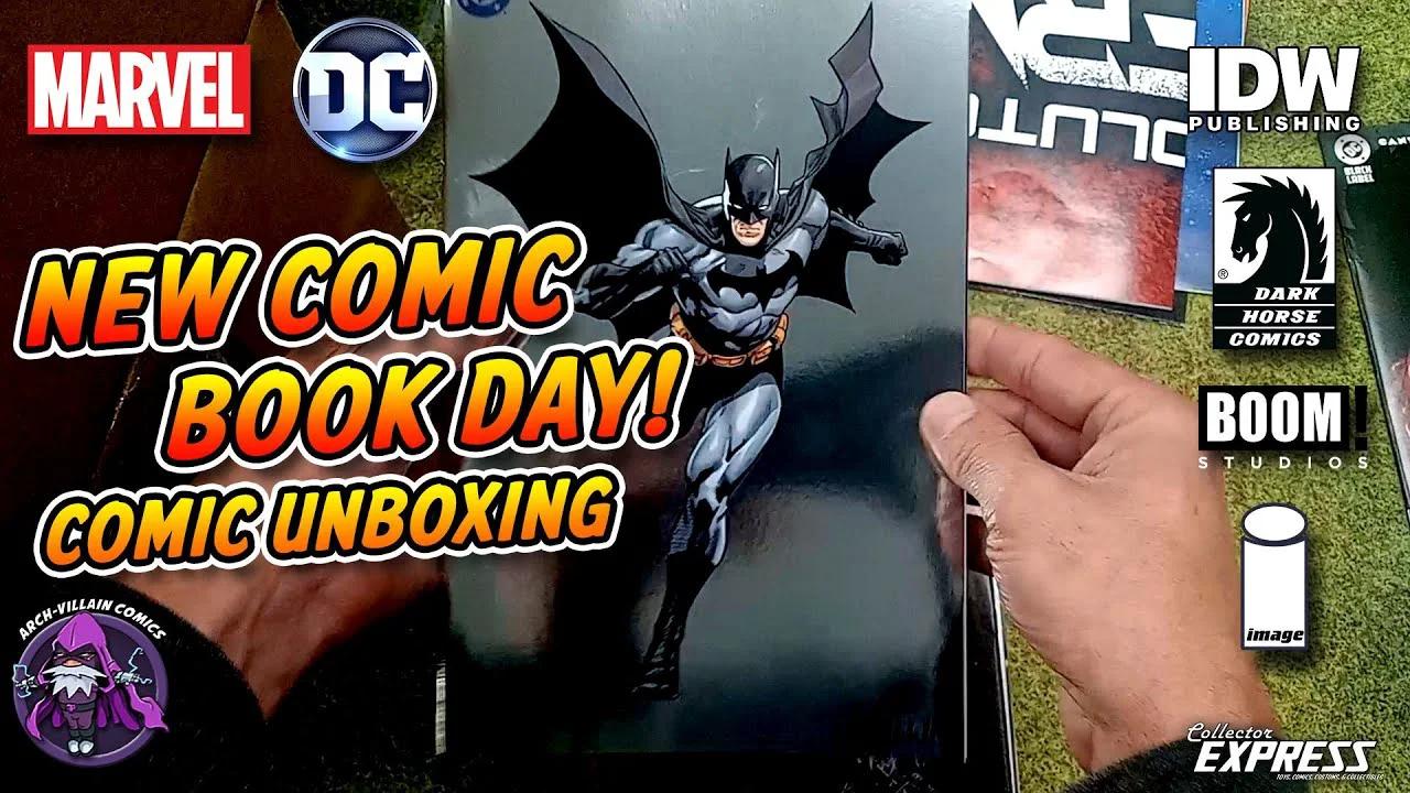 New COMIC BOOK Day - Marvel & DC Comics Unboxing October 15, 2024 - New ...