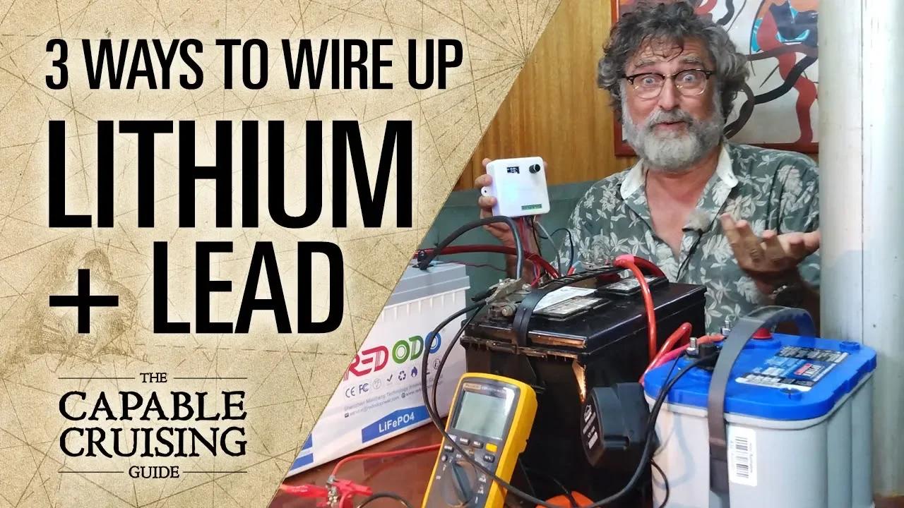 3 Ways to Wire Off-Grid Batteries (Add Lithium to your System)