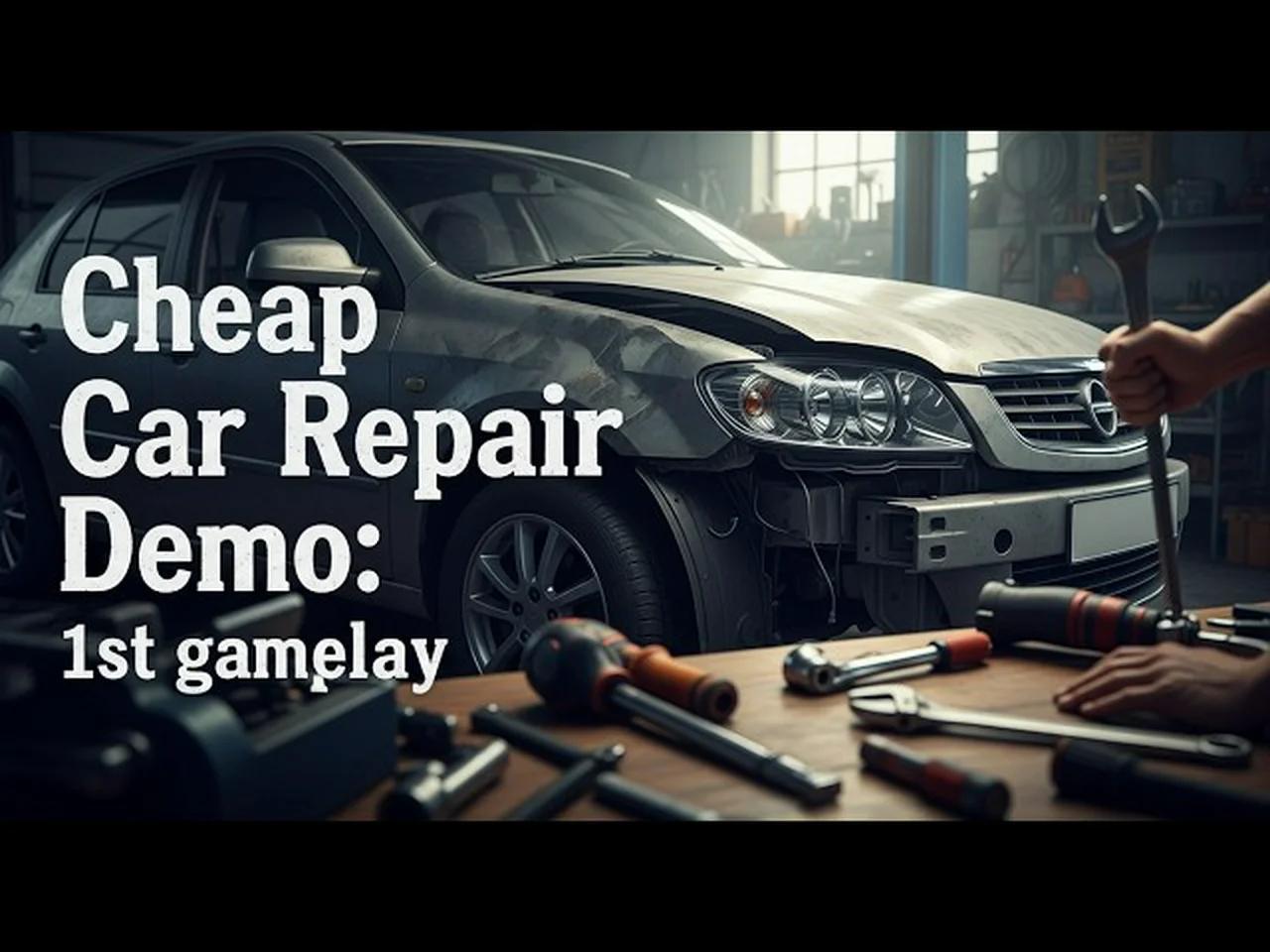 Cheap Car Repair Demo: 1st. game play