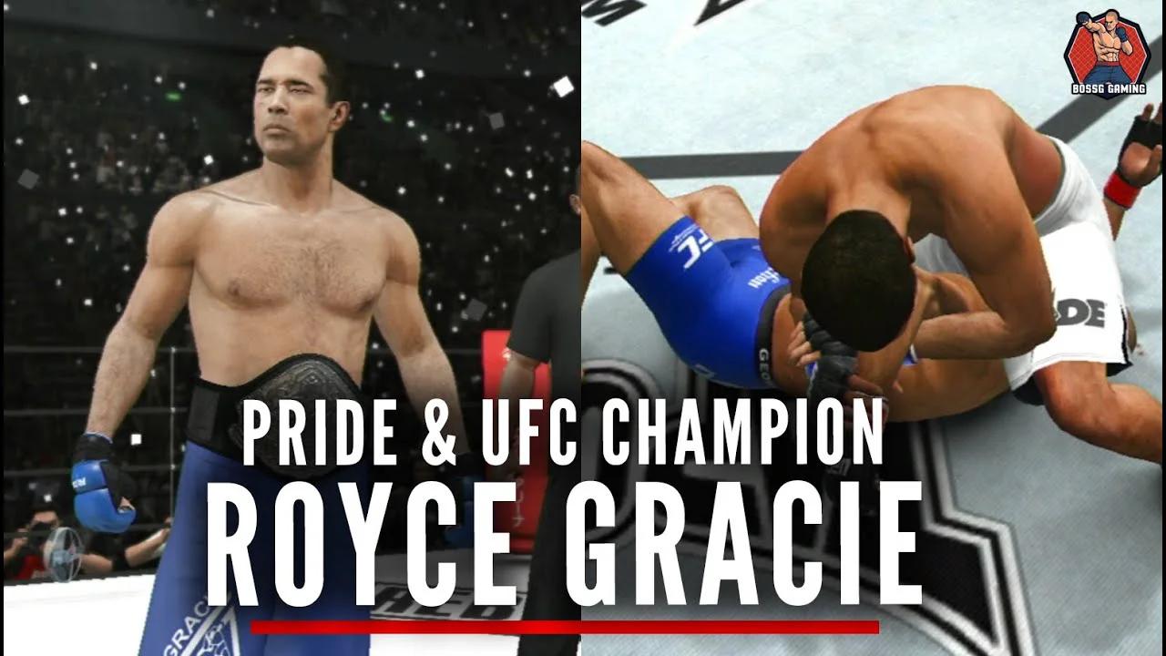WINNING the PRIDE and UFC Title with Royce Gracie! UFC Undisputed 3