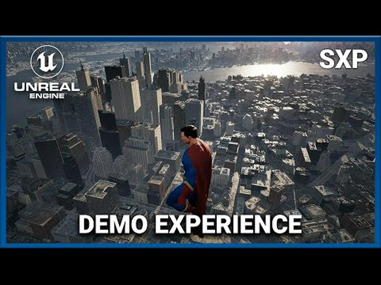 A SUPERMAN FLIGHT EXPERIENCE Unreal Engine 5 (Demo) // sXp