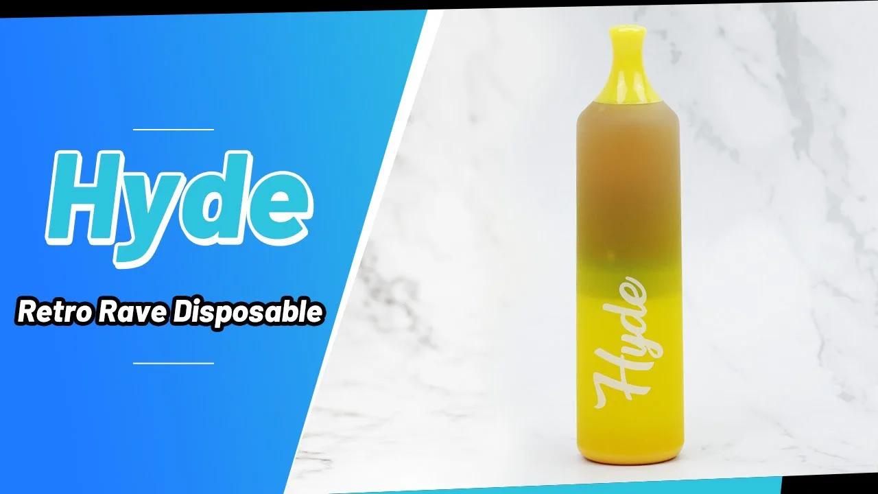 Hyde Retro Rave Rechargeable Disposable Kit 5000 Puffs | Vapesourcing