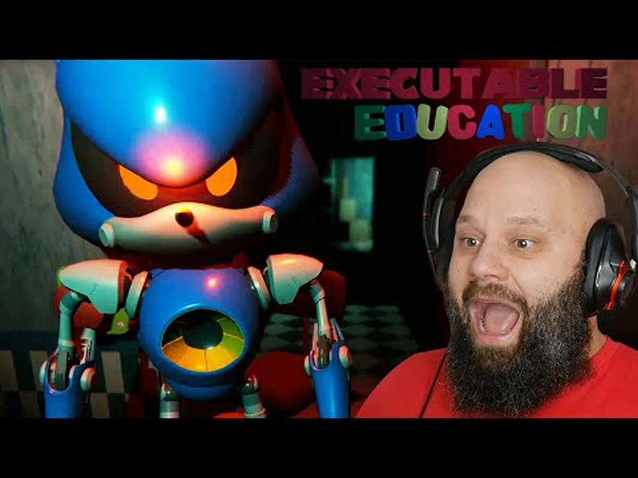 Sonix exe meets baldi s basics and fnaf executable education ending 