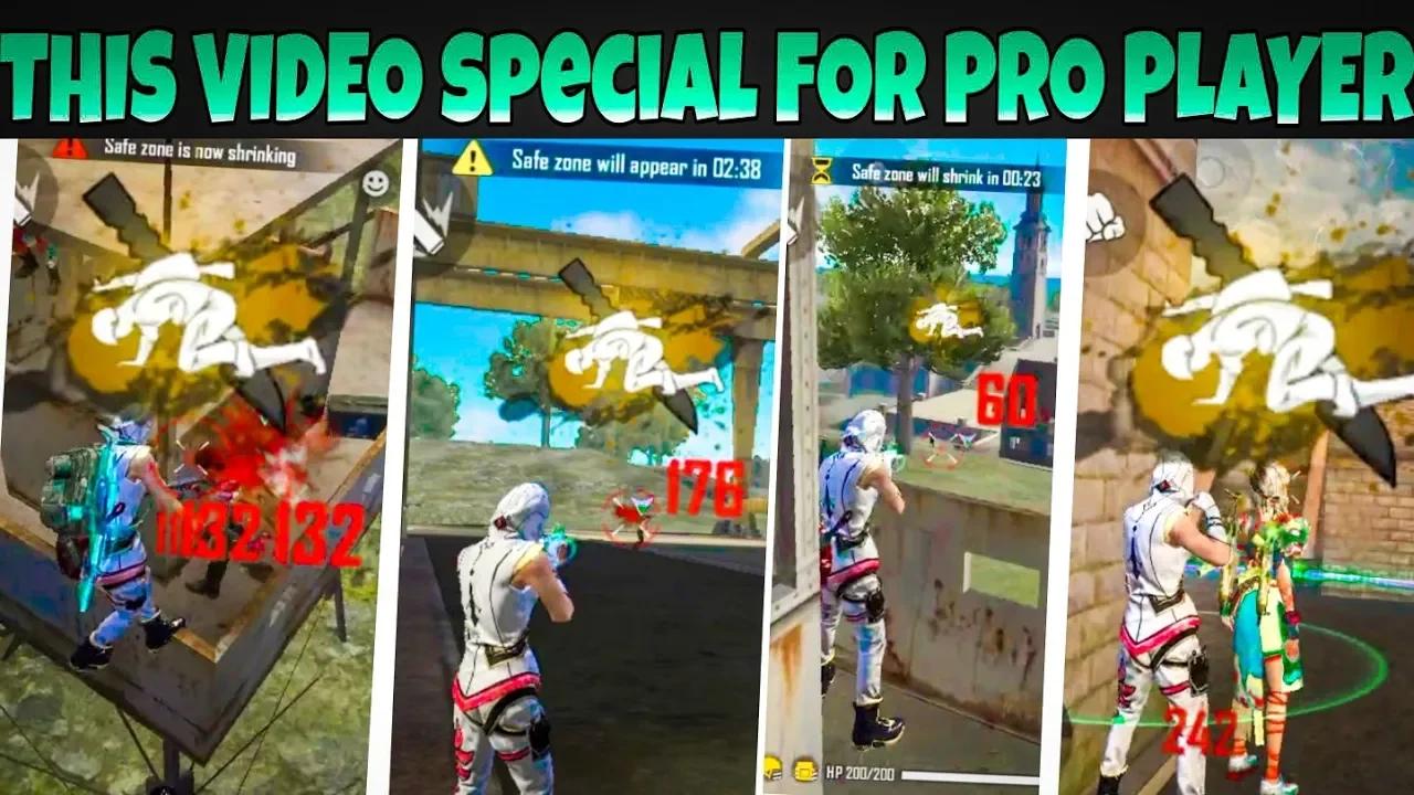free fire 4 finger claw settings code