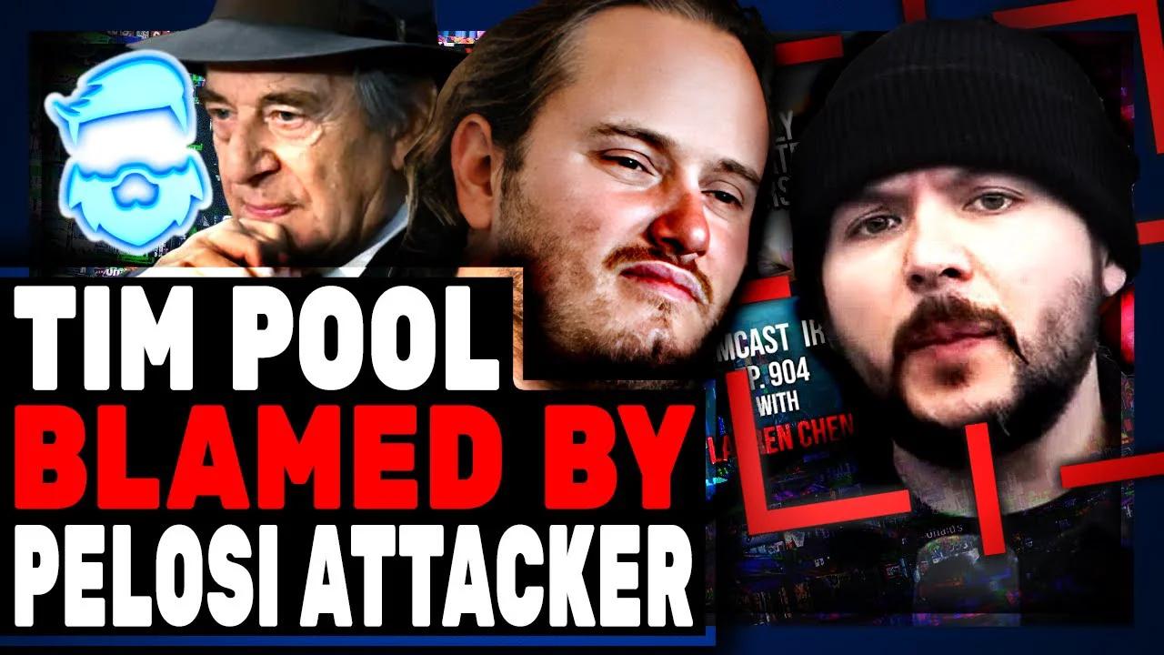 Tim Pool BLAMED By Pelosi Attacker As Media Moves To SHUT DOWN Timcast ...