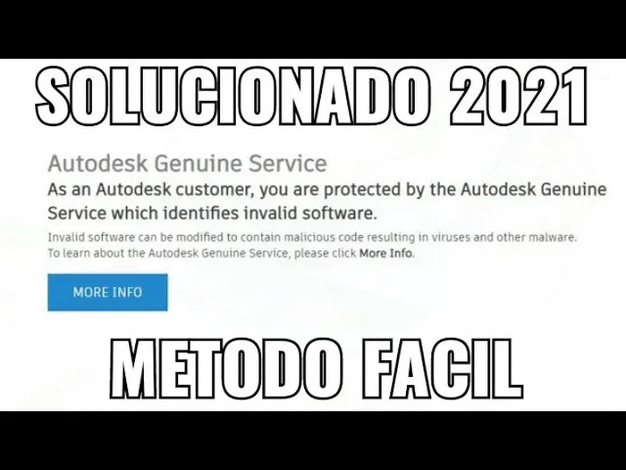 AUTODESK GENUINE SERVICE 2021 SOLUCIONADO FACIL | WillNetwork