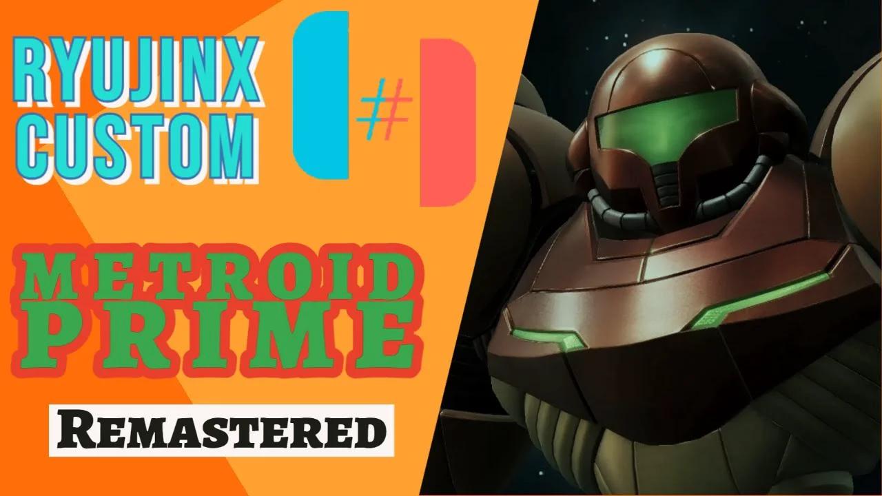 Metroid prime remastered Gameplay | Best Ryujinx custom