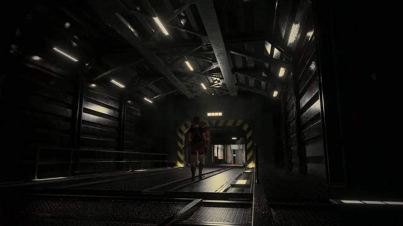 Resident Evil 2 Lab FIXED CAMERA 4K