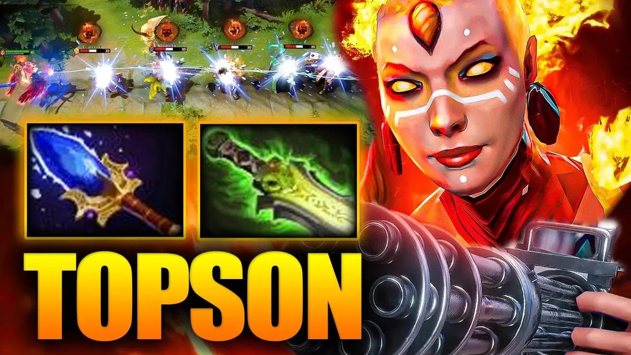 Imba shot gun mid by topson lina full of magical build with max stack