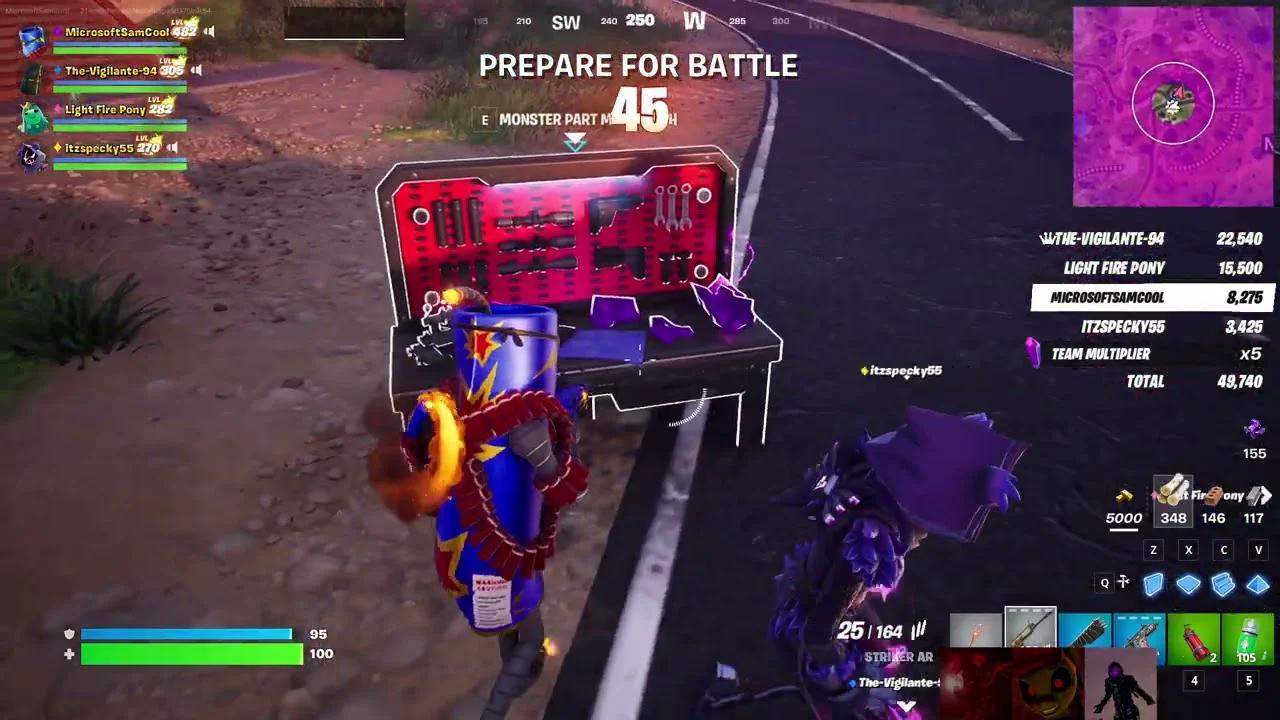 Fortnite Chapter 5 Horde Rush MEME SKIN SQUAD with Light Fire ...