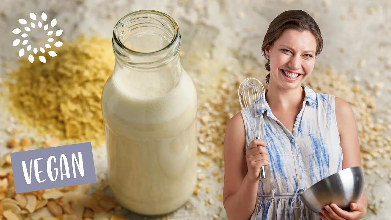Mandelsahne mit Hafer – Selbermachen