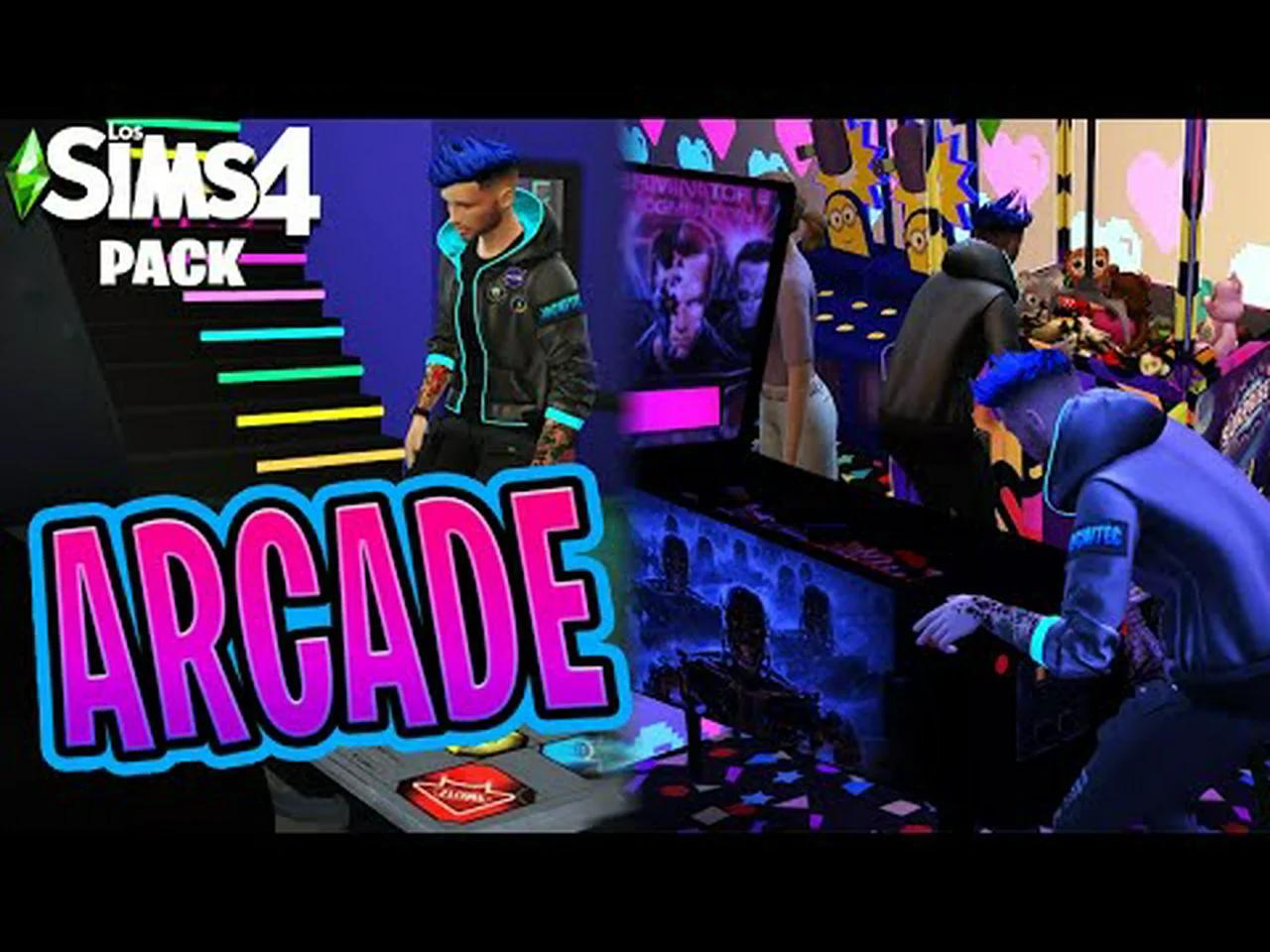 LOS SIMS 4 PACK REVIEW - SALON DE ARCADE DE CEPZID