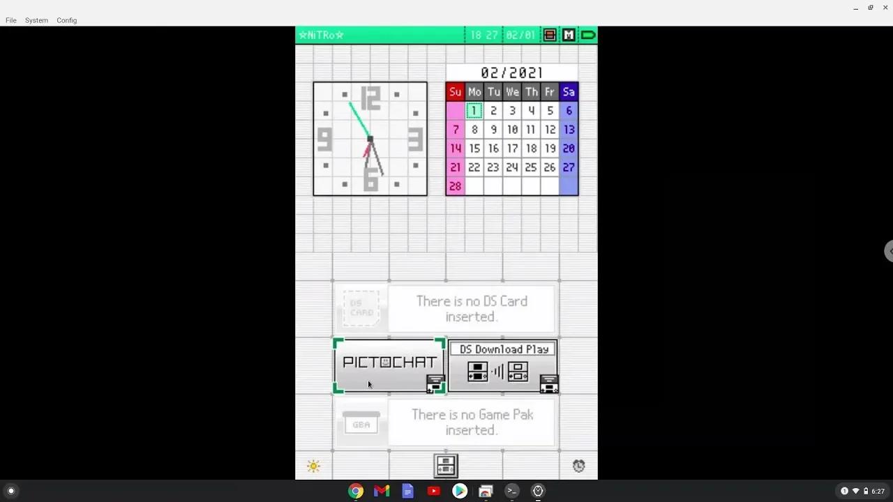 How to install melonDS on a Chromebook a Nintendo DS emulator