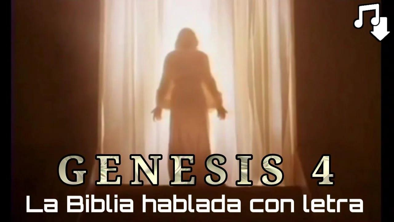 🔴 GÉNESIS Capitulo 4 hablado con letra ( Caín y Abel ) LA BIBLIA ...