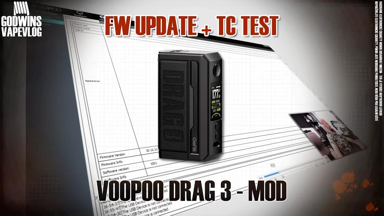Voopoo Drag 3 - MOD Update - Vlog