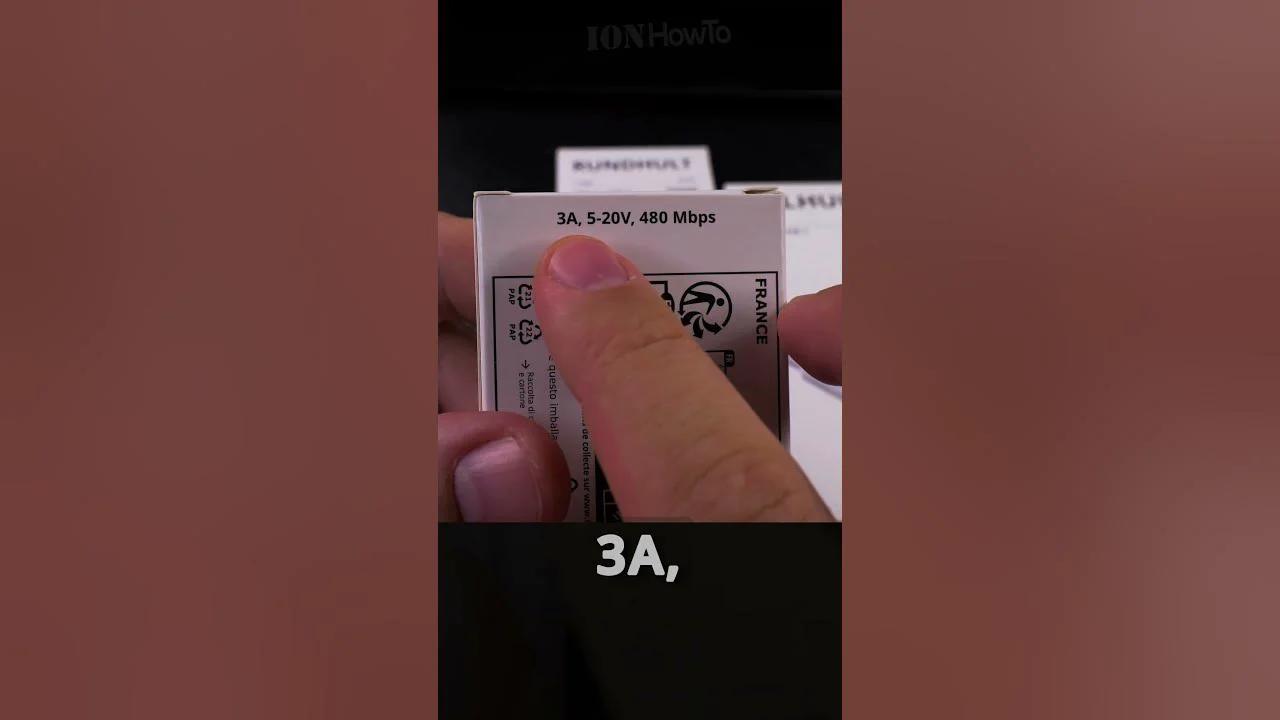 New Ikea Usb C Cable 100w Vs Old 60w Usb Type C Cable 1