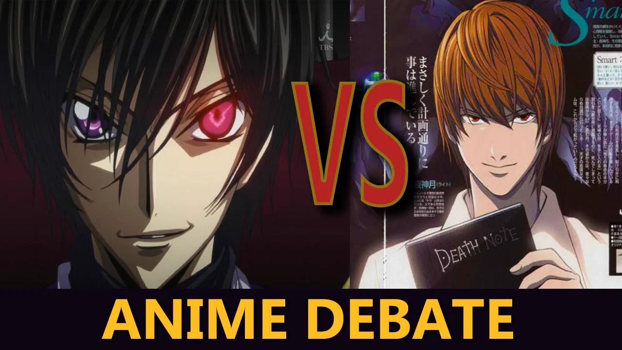 Death Note vs Code Geass | Anime Debate