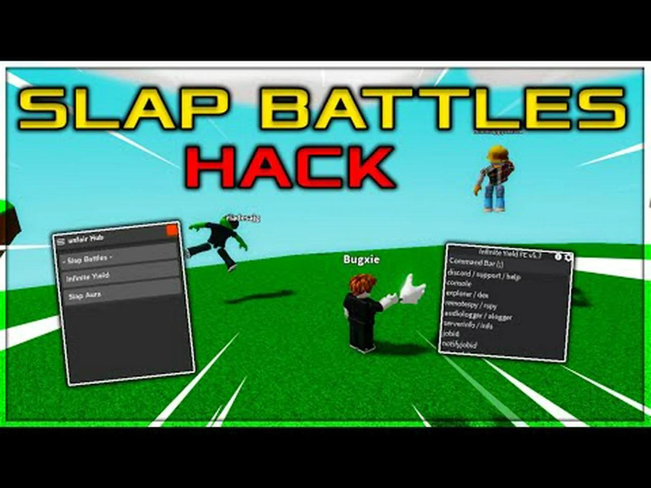 ROBLOX UPDATED Slap Battles Script Hack GUI Slap Aura Speed More 