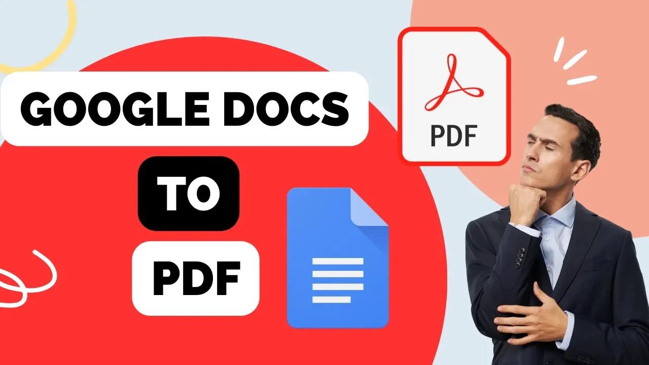 How to Save Google Doc as PDF