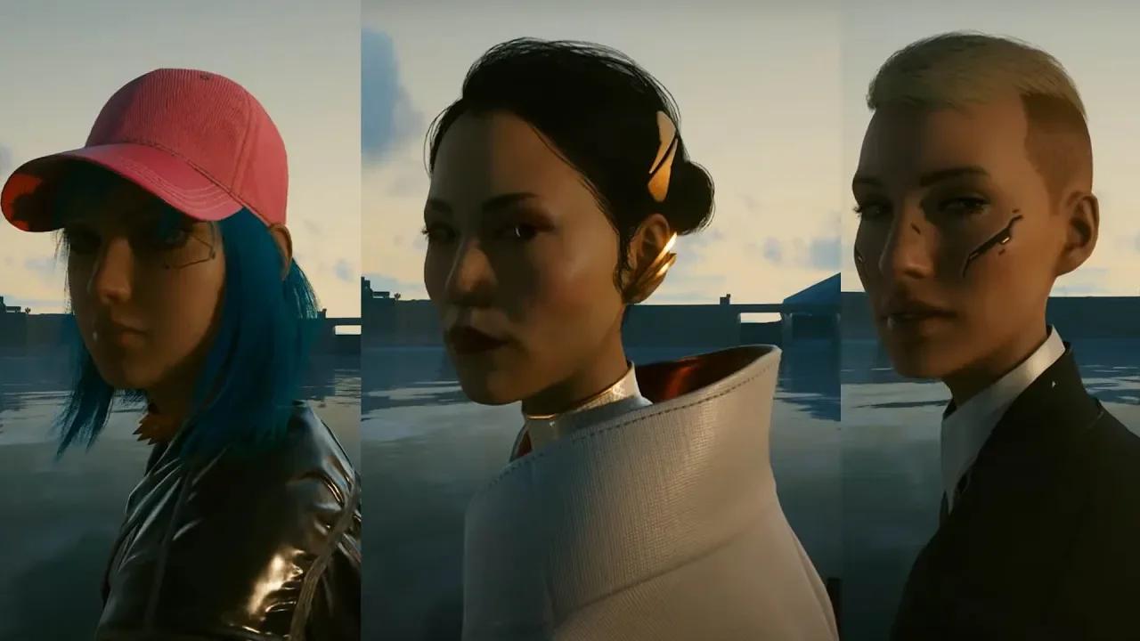 Cyberpunk 2077 Blue Moon, Hanako, Sandra Dorsett Romance MOD